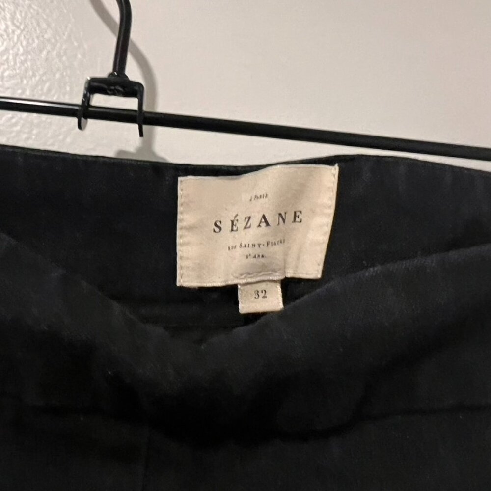 Sezane Clara Trousers Noir. - Size 32 - Picture 4 of 6